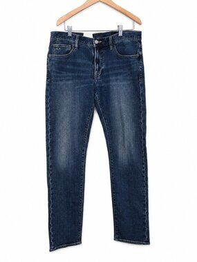 NWT Armani Exchange J13 Slim Jeans Men's 32R Blue Stretch Denim